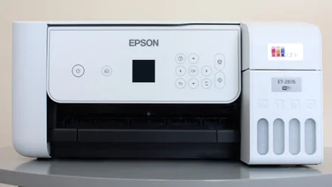 Front view of the Epson EcoTank ET-2876 printer