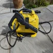 Karcher K2 Horizontal review - ready to stow on a grey patio