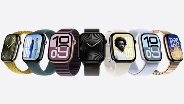 Apple Watch Series 10 models pictured side by side