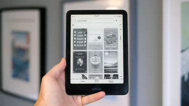 Amazon Kindle Paperwhite 2024 shown from the front