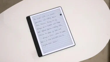 Handwritten notes, showing on the screen of the Amazon Kindle Scribe (2024)