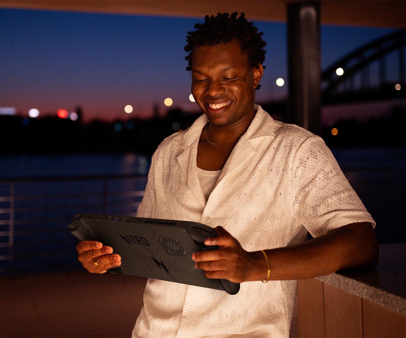 CES 2025 The Acer Nitro Blaze 11 gaming handheld is a gigantic