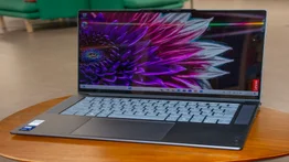 lenovo_yoga_slim_7i_aura_edition_review_teaser_image on a wooden table