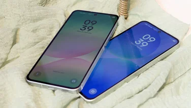 The Samsung Galaxy A56 and A36 pictured side by side