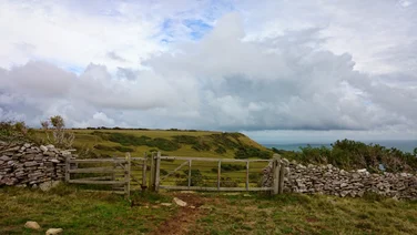 South West Coastal Path near Swanage