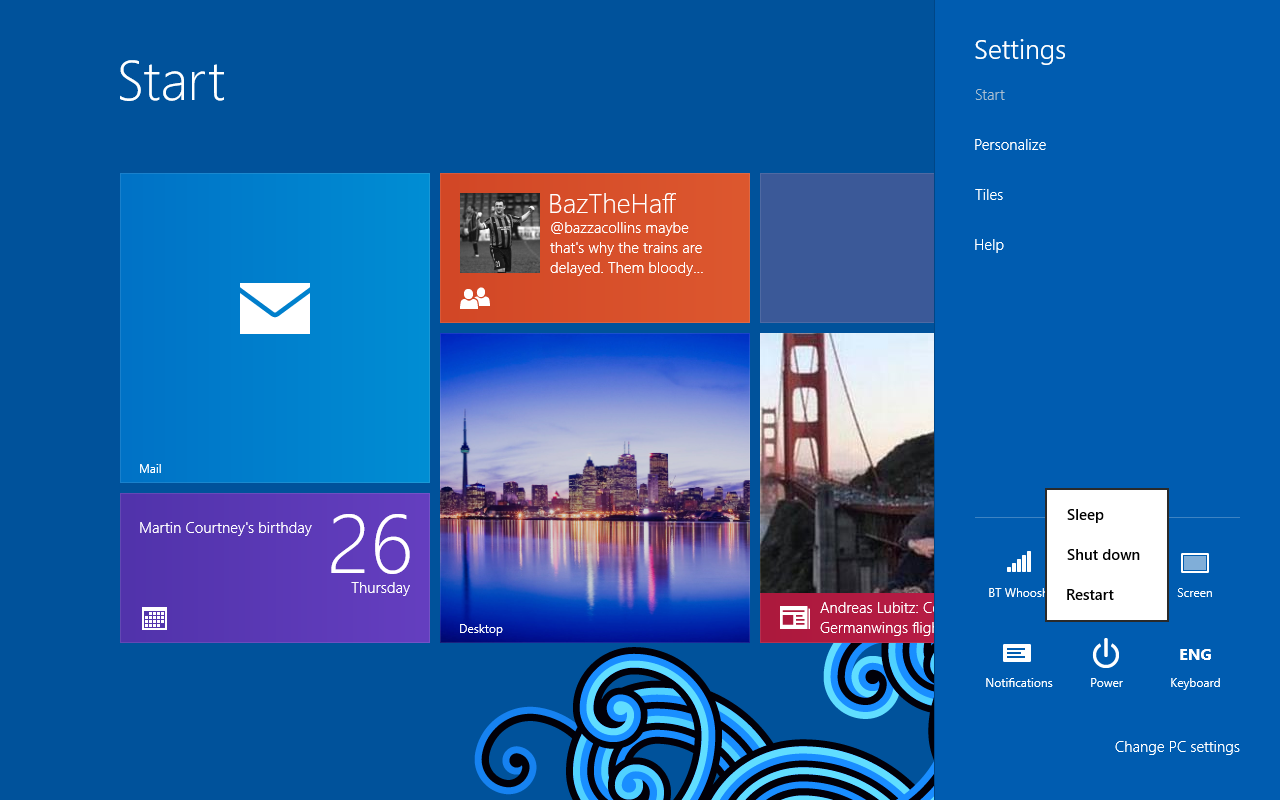 Windows shutdown