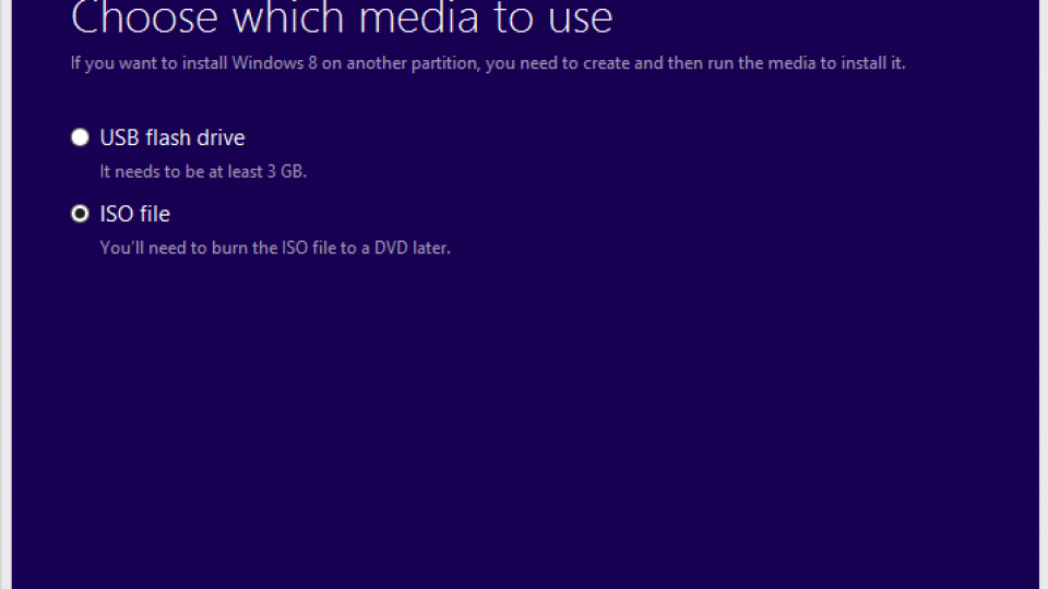 Download Windows 8 ISO for reinstall