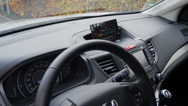 NXP Car-to-X technology test drive car