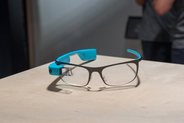 Google Glass prescription straight on