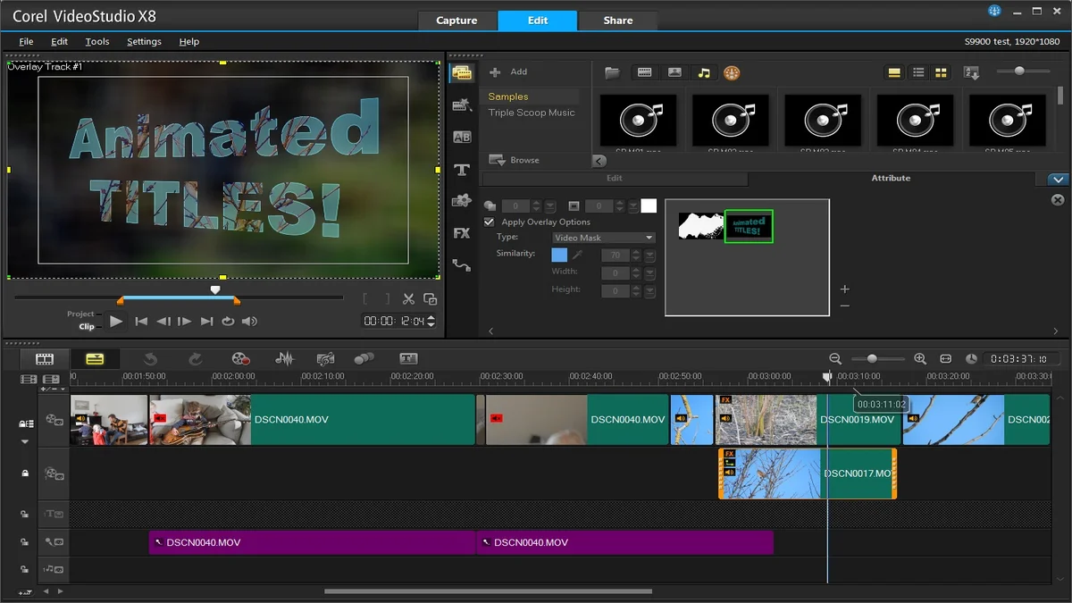 Corel VideoStudio X8 pictures Expert Reviews