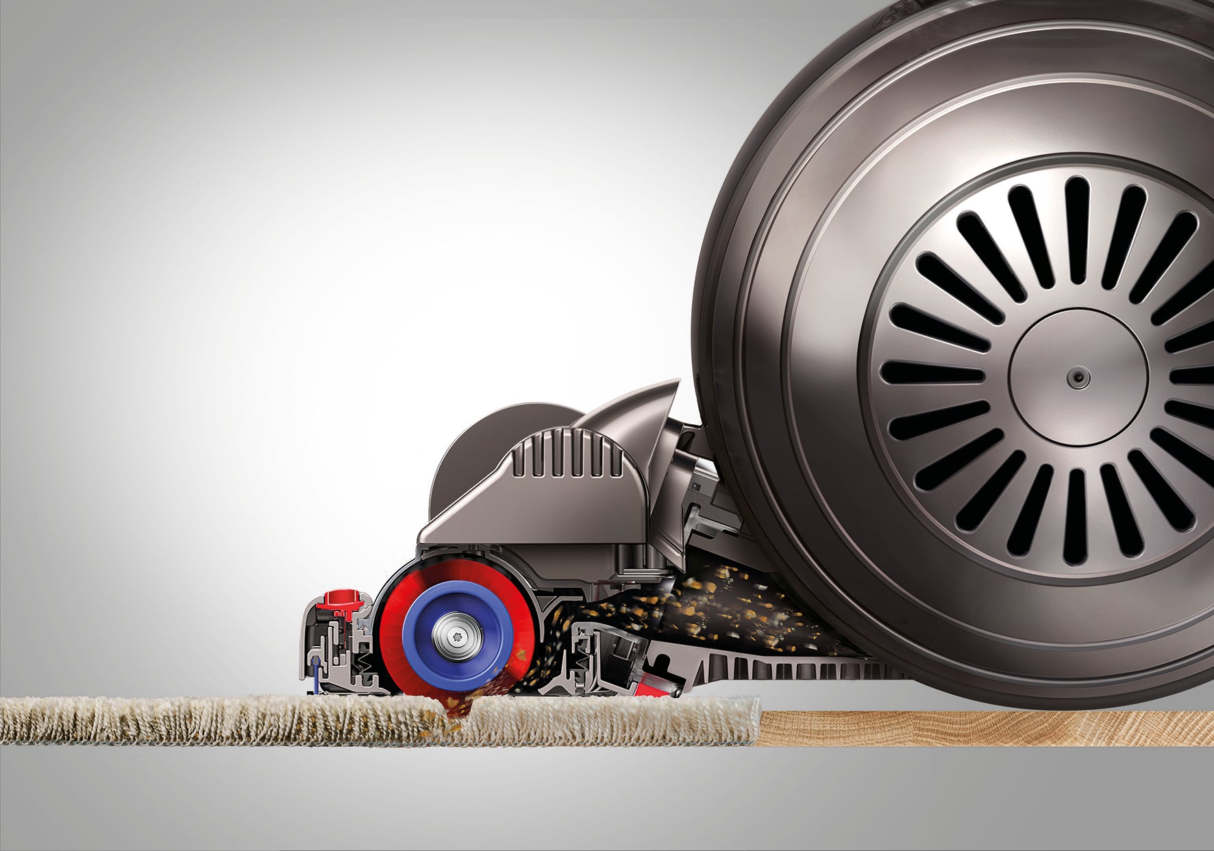 Dyson upright vacuum Big Ball "never loses suction" Expert