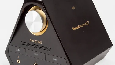 Creative Sound Blaster X7 front angle