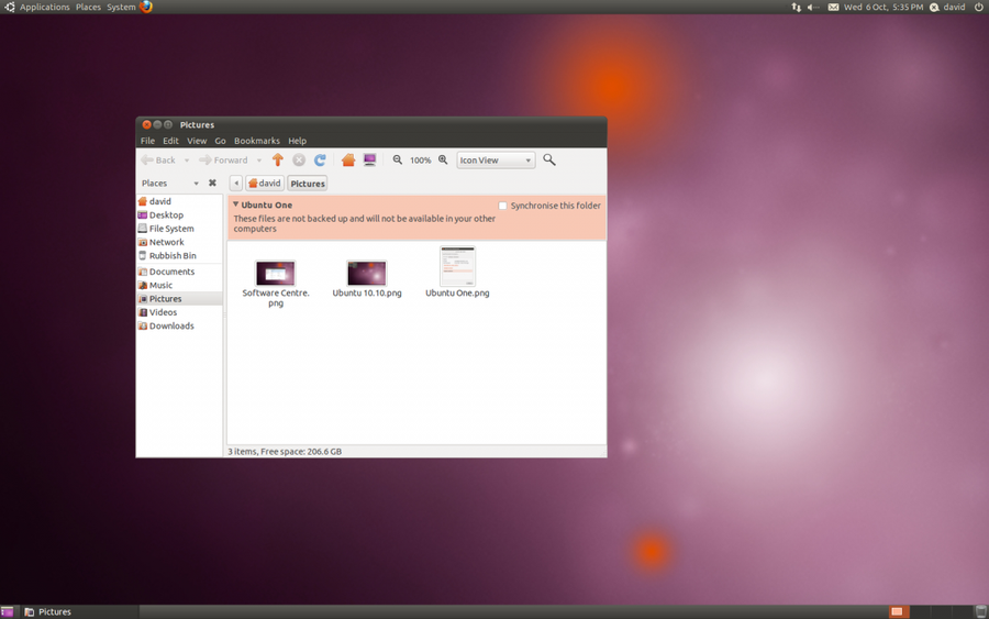 Canonical Ubuntu 10.10 Desktop Edition Ubuntu One