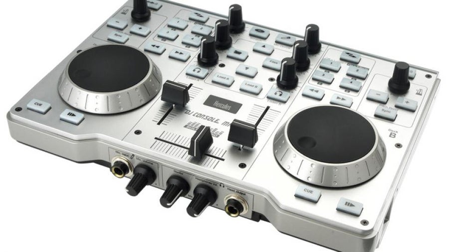 Compact and Portable Hercules DJ Controller with Air UK