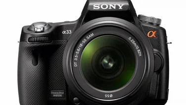 Sony Alpha SLT-A33L front