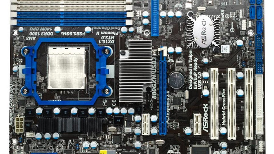 Asrock 880GXH/USB3 top