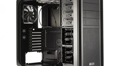 Corsair 600T Graphite interior
