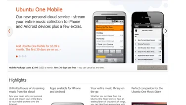Amazon Cloud Player does same job as Ubuntu One