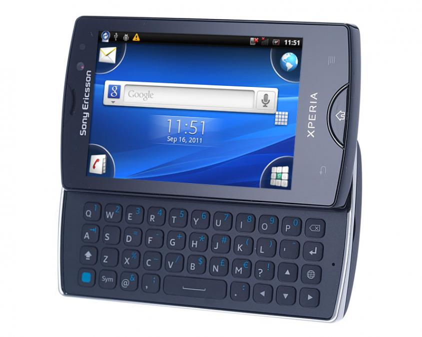 Sony Ericsson Xperia Mini Pro landscape