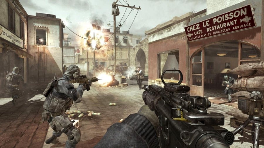 Modern Warfare 3 gunfight