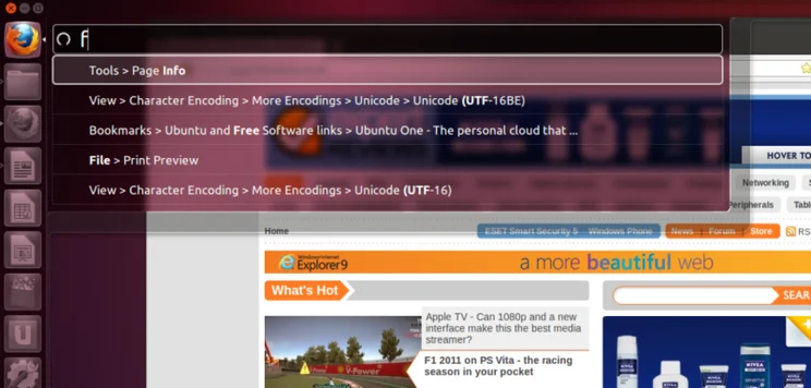 Ubuntu 12.04 HUD
