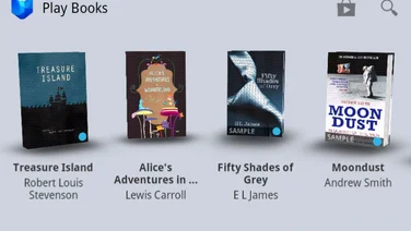Google Play Books Home