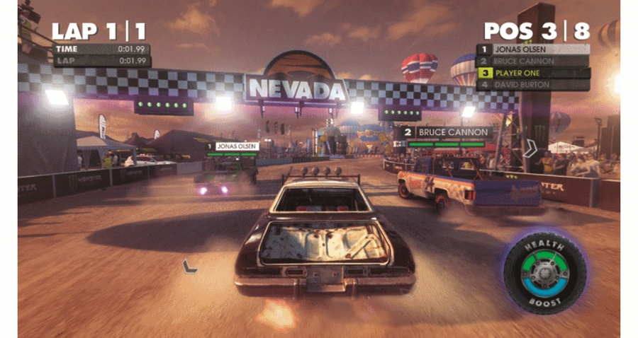 Dirt 3 showdown