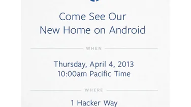 Facebook Phone Invite