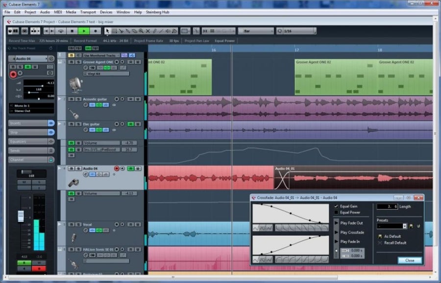 Cubase Elements 7 Arrangements