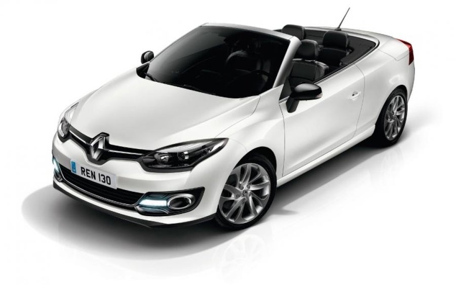 Renault Megane Coupe Cabriolet 3/4s Roof Down