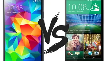 Samsung Galaxy S5 vs HTC One (m8)