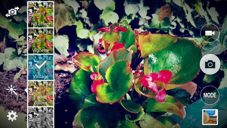 Samsung Galaxy S5 camera filters