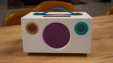 Front view of the Audio Pro Addon T3+ Jepson edition Bluetooth speaker