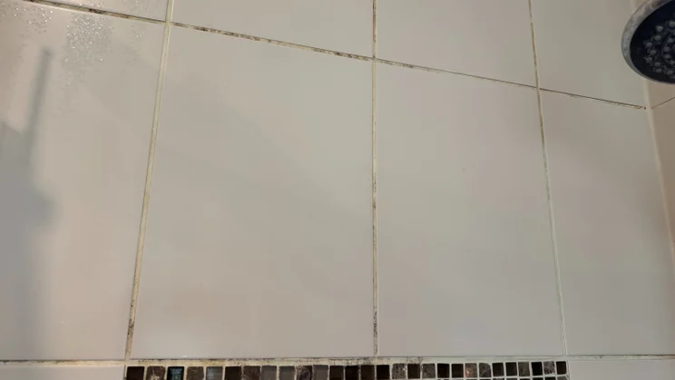 Grouting before clean