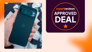 Pixel 9 Pro with approved deal sticker