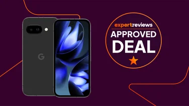 Google Pixel 9a with approved deal sticker