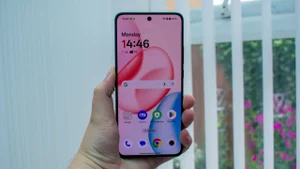 OnePlus Nord CE 5 in hand with the display on