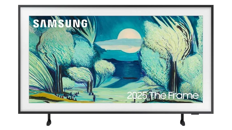 Stock image of the Samsung The Frame (2025) TV