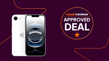 iPhone 16e with approved deal sticker