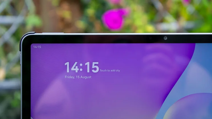 Close up of the Huawei MatePad 11.5 (2025)'s selfie camera