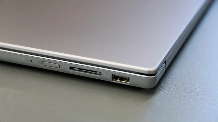 The Lenovo IdeaPad 3x 2025, closed, pictured from the rear right corner