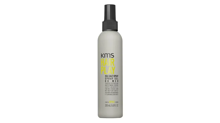 kmi hairplay - bottle against white background