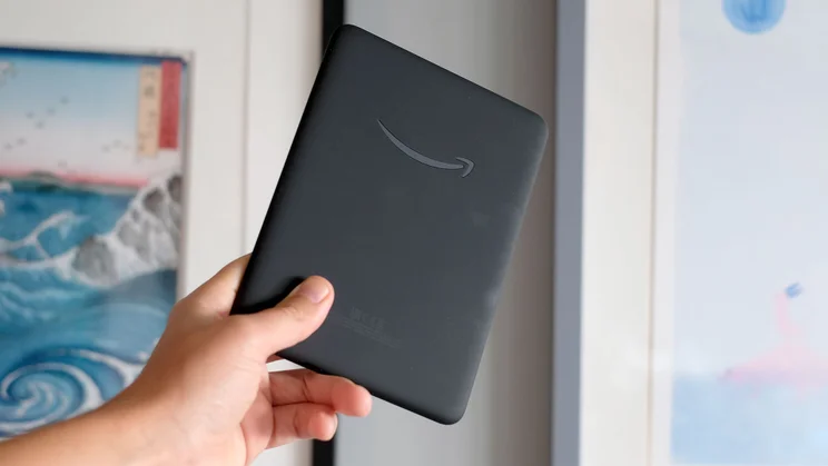 The rear of the Amazon Kindle Colorsoft