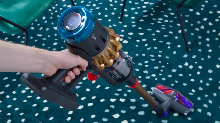 The Dyson V16 Piston Animal pictured from above