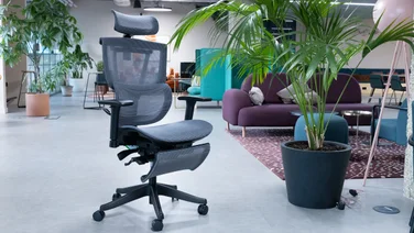 The Flexispot C7 office chair in an office