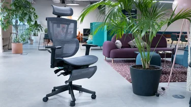 The Flexispot C7 office chair in an office