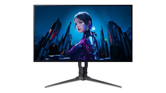 A press shot of the Acer Predator X27U F8