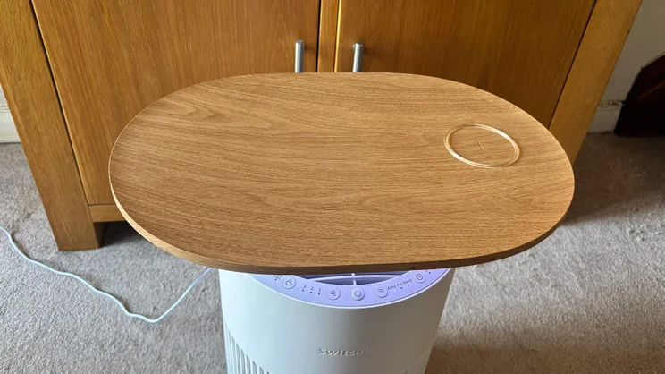 The tabletop attachment on the SwitchBot air purifier