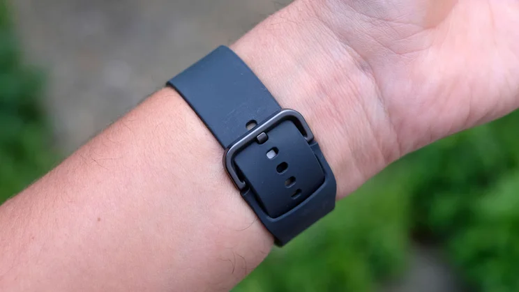 The strap and clasp of the Samsung Galaxy Watch 8