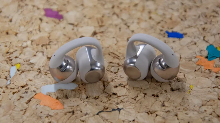 Shokz OpenDots One buds next to each other